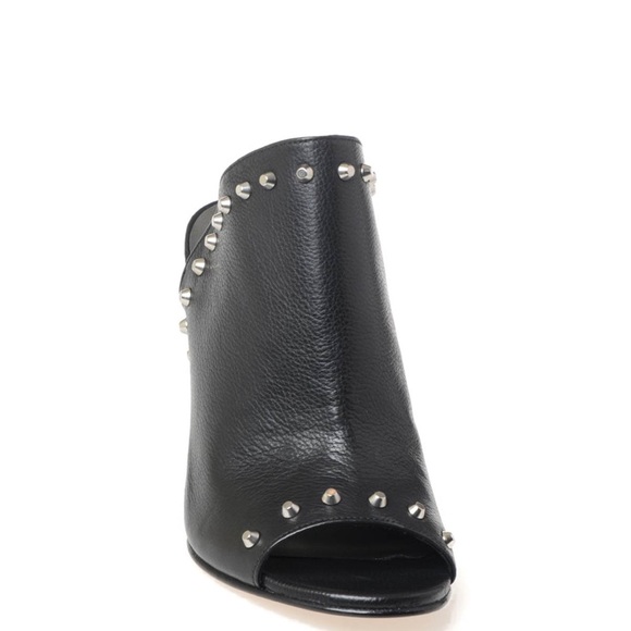 STUART WEITZMAN Upfrontal leather open toe mules - Picture 2 of 15